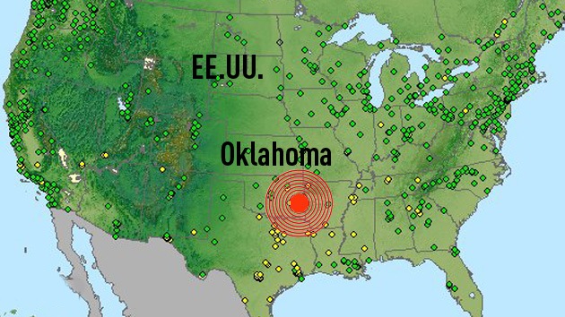 Un sismo de magnitud 4,3 sacude el estado de Oklahoma