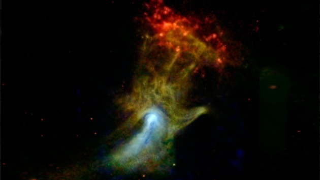 La NASA captura una impresionante imagen bautizada como la 'Mano de Dios'