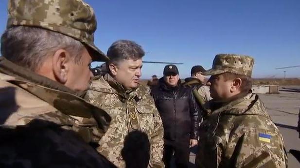 Ukrainischer Präsident: "Militarisierung der Gesellschaft ist unvermeidlich"