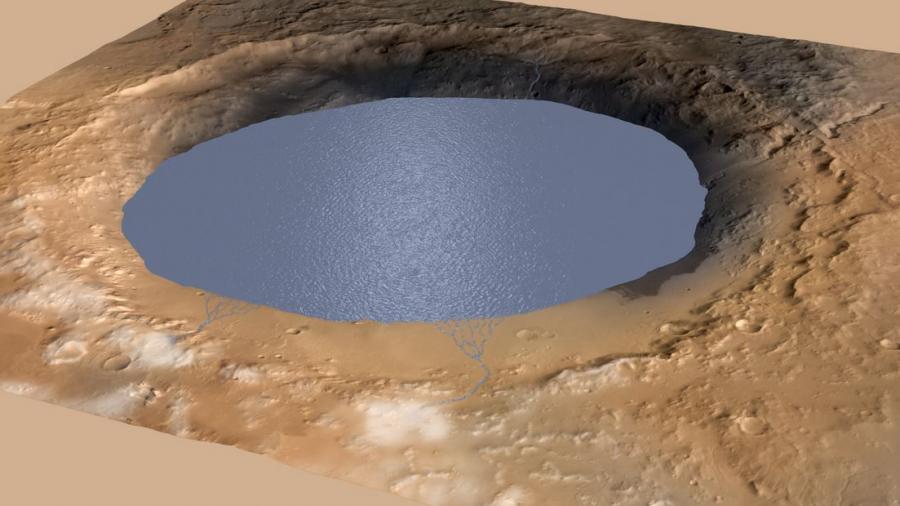 Leben auf dem Mars? Neue Daten belegen Existenz von Riesensee und vermutlich feuchtem Klima