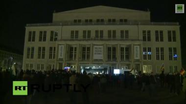 Livestream mit Mobil- und Standkamera aus Leipzig: LEGIDA
