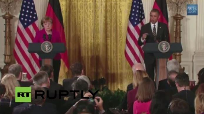 LIVE aus Washington: Merkel trifft Obama im Weißen Haus