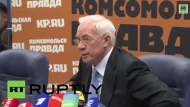 Ukrainischer Ex-Premier: EU drohte uns indirekt mit Putsch