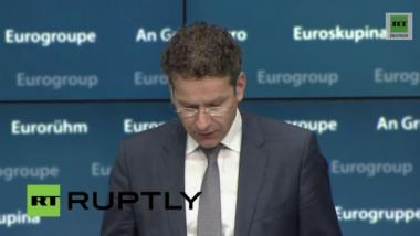 Außerordentliches Treffen der Euro-Gruppe zu Griechenland: Pressekonferenz