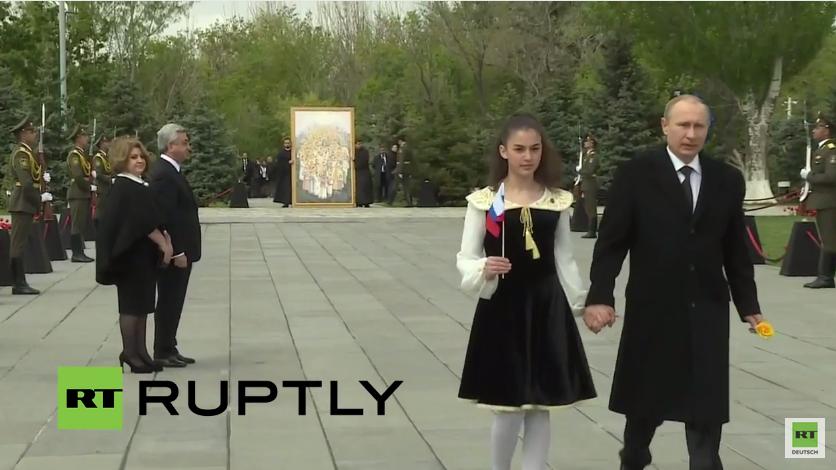 Live: Putin nimmt an Zeremonie zum 100. Jahrestag des Genozids an Armeniern teil