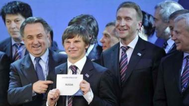 Live: Russland WM 2018 Vorstandsvorsitzender Sorokin spricht bei Welt-Fußball-Forum