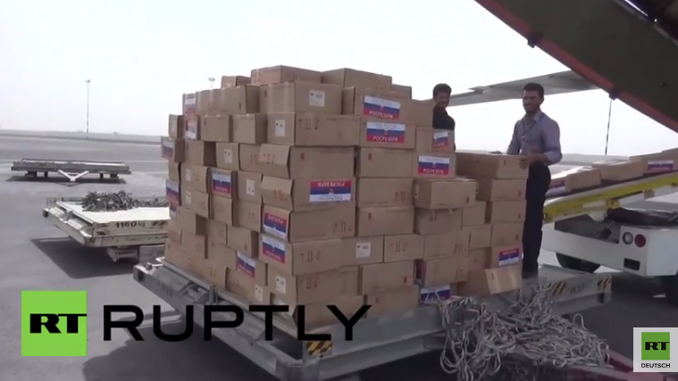 Russland sendet Flugzeuge mit humanitärer Hilfe in den Jemen