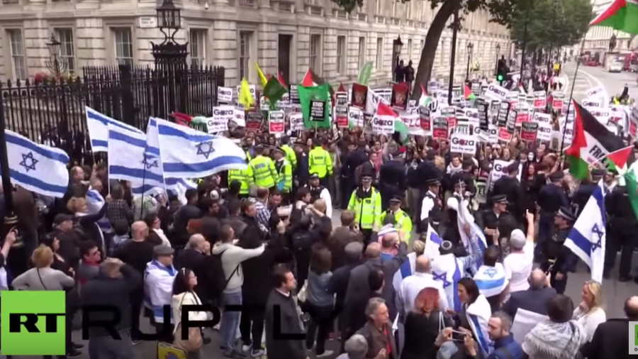 London: Zusammenstöße zwischen Pro- und Anti-Netanjahu-Demonstranten – fünf Menschen verhaftet