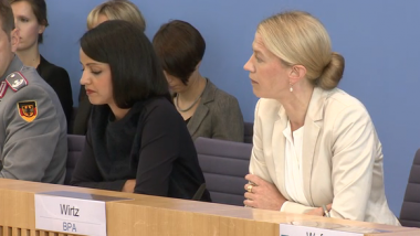 "Assad Teil des Problems" bei Flüchtlingskrise - Bundespressekonferenz