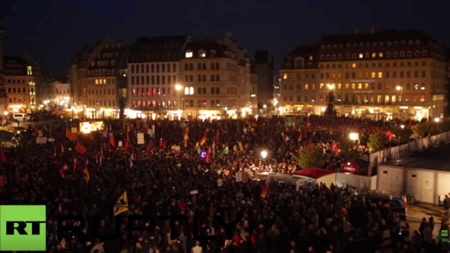 Dresden: Tausende kommen zu Pegidas Montagsprotest