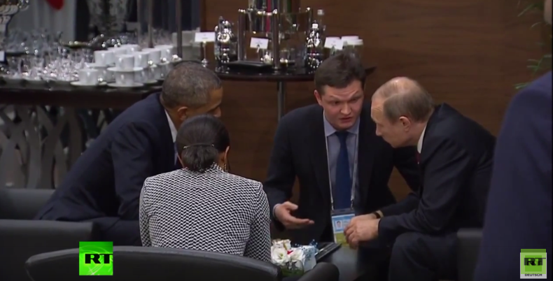 Putin und Obama setzen sich am Rande des G-20-Gipfels in Antalya für Gespräch zusammen