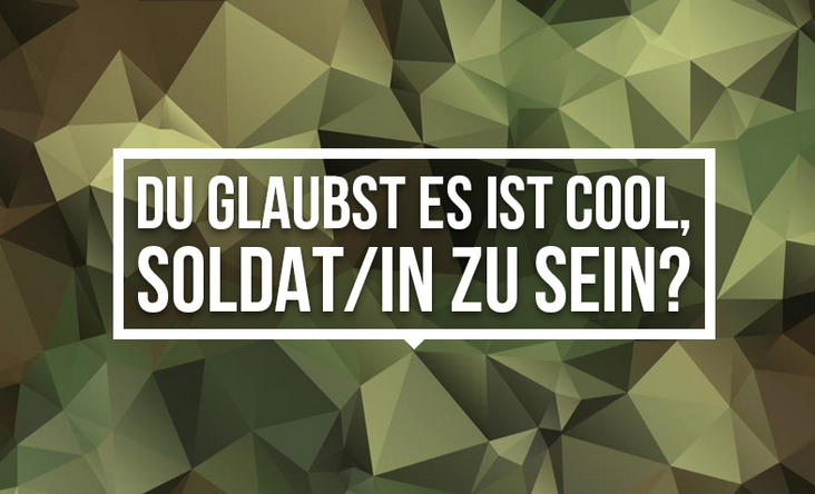 "Du glaubst, es ist cool Soldat zu sein?" - Künstlerkollektiv hackt Werbekampagne der Bundeswehr