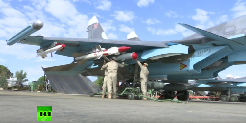 Syrien: Russische Su34-Kampfjets zum eigenen Schutz nun mit Luft-Luft-Raketen ausgestattet