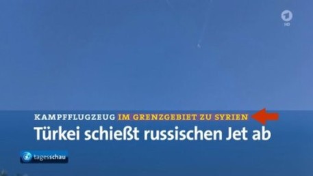 Nach Abschuss von russischem Kampfjet: ARD und BILD verdrehen bewusst die Fakten