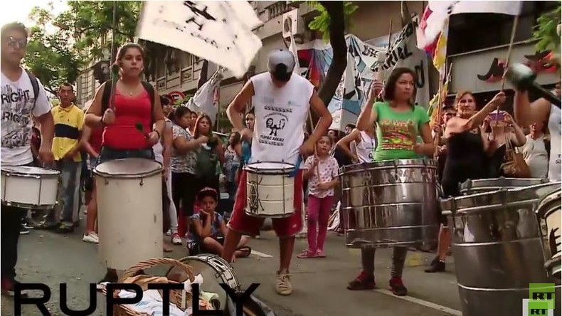 Argentinien: Proteste gegen die Festnahme der politischen Aktivistin Milagro Sala