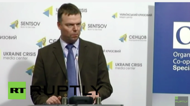 Live: Stellvertretender OSZE-Chef-Beobachter Alexander Hug gibt Pressekonferenz in Kiew