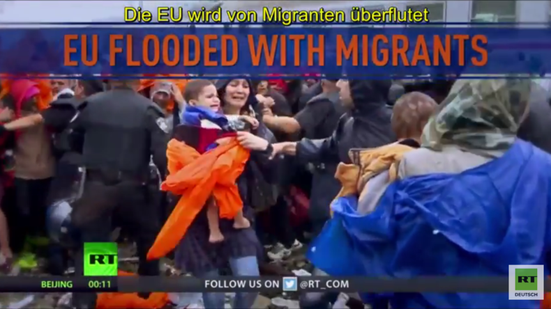 Wer errät es? Wer hat Schuld an der Flüchtlingskrise und nutzt sie, um Europa zu destabilisieren?