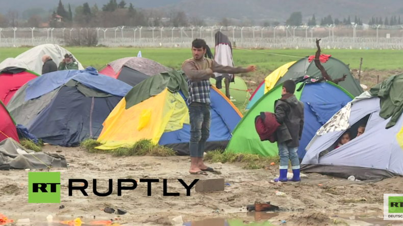 Live aus dem Flüchtlingscamp in Idomeni an der griechisch-mazedonischen Grenze