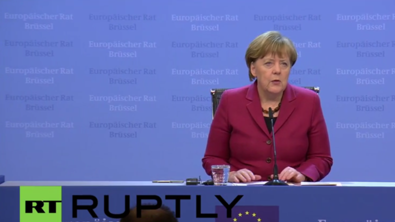 Live: Merkel gibt Pressekonferenz zu EU-Türkei-Gipfel
