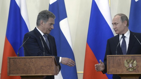 Live: Putin und Finnlands Präsident Sauli Niinisto geben gemeinsame Pressekonferenz