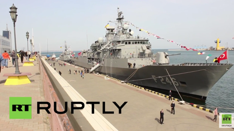 Türkische Kriegsschiffe erreichen Odessa im Rahmen des Türkei-Ukraine-Abkommens