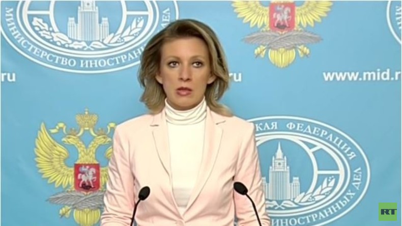 Live: Sprecherin des russischen Außenministeriums gibt wöchentliche Pressekonferenz 