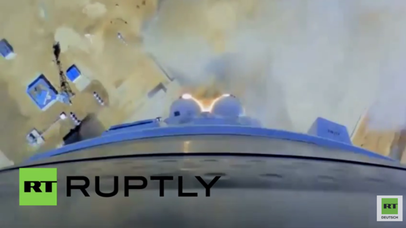 Russland: Sehen Sie den allerersten Raketenstart vom Kosmodrom Wostotschny