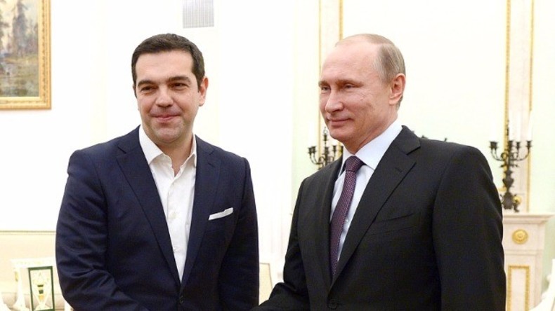 Live: Putin und Tsipras geben gemeinsame Pressekonferenz in Athen - englische Übersetzung