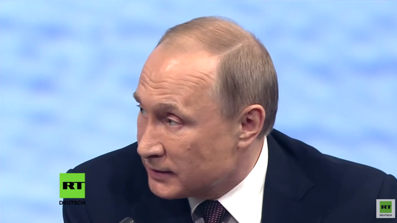 Putin: Problem in Syrien ist der Terrorismus und Versuch 'Demokratie' mit Gewalt aufzuzwingen