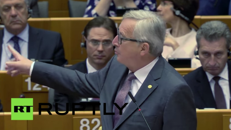 „Das ist das letzte Mal, dass Sie hier applaudieren“ - Juncker attackiert Brexit-Befürworter