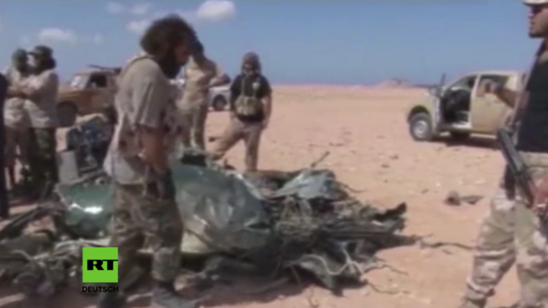 Hubschrauber-Abschuss lässt französische Militär-Operationen in Libyen auffliegen