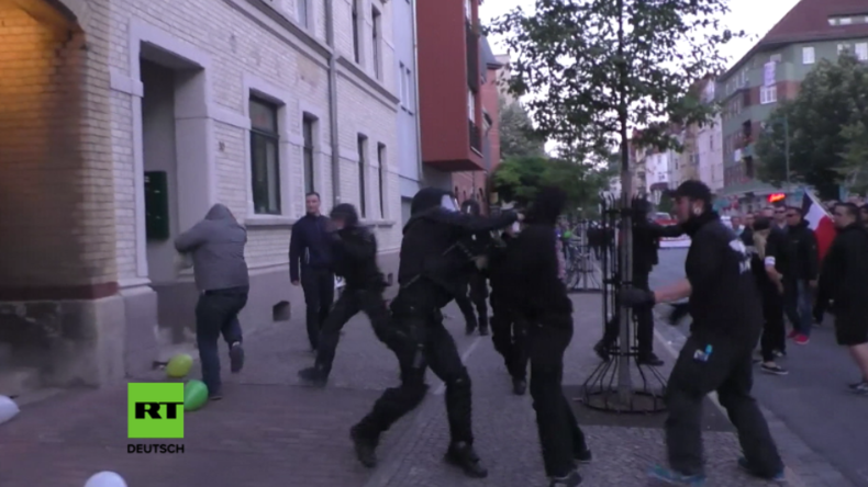 Jena: Mehrere Antifa-Anhänger bei Protest gegen „Thügida“ verhaftet