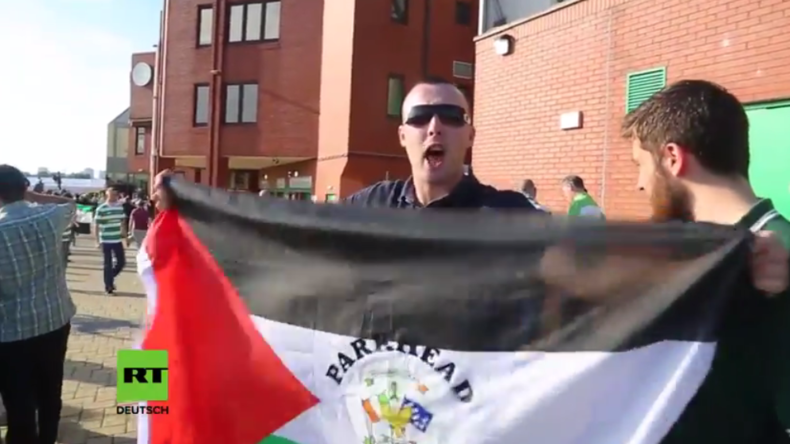 Schottland: Celtic-Fans schwingen palästinensische Fahnen bei Spiel gegen israelisches Team