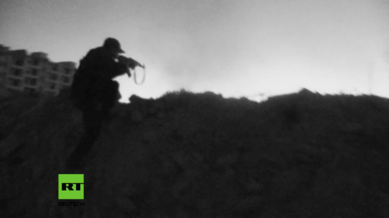 Exklusivaufnahmen aus Syrien – Kurden greifen Al-Nusra Front in Aleppo an