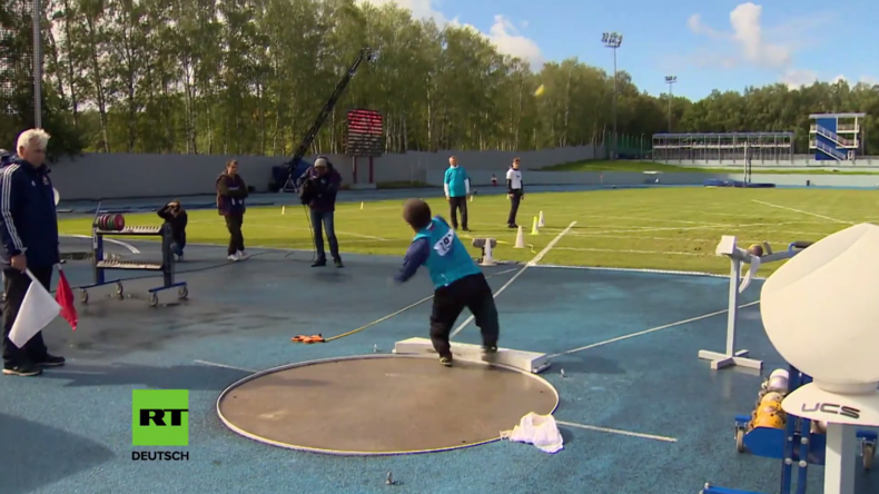 Moskau: Russische Paralympioniken im Wettkampf bei alternativen Paralympischen „Protest-Spielen“