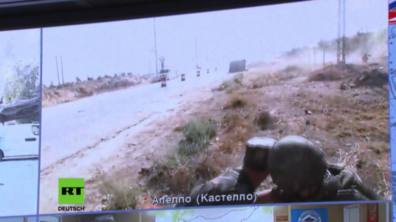 Aleppo: Russische Soldaten während Videokonferenz mit Verteidigungsministerium angegriffen
