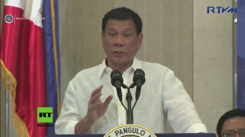 Duterte zu philippinisch-amerikanischen Militärübungen: Wir machen US-Kriegsspiele nicht mehr mit