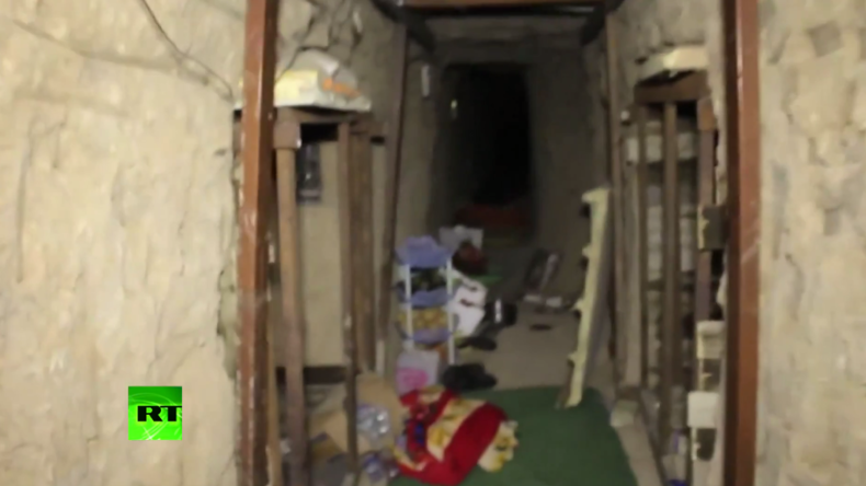 Mossul: Eroberte Tunnel und Bunker der Terrormiliz decken auf, wie IS-Kämpfer leben 