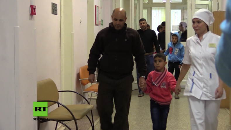 Schwerkranke Kinder aus Syrien erhalten nun in Russland medizinische Versorgung