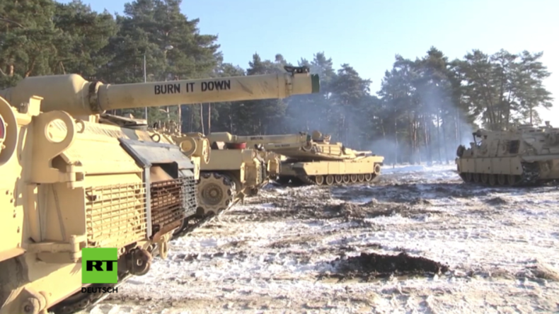 US-Panzer in Polen: Nun sind wir an der Front und können schnell auf russische Aggression reagieren 