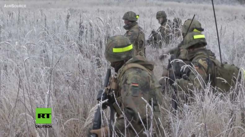 Grafenwöhr: Deutsche Soldaten trainieren "scharfen Schuss" für Einsatz im Baltikum