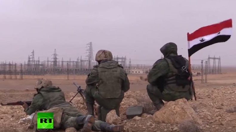 RT-Exklusiv: Syrische Spezialeinheiten während Eroberungsoperation von Palmyra