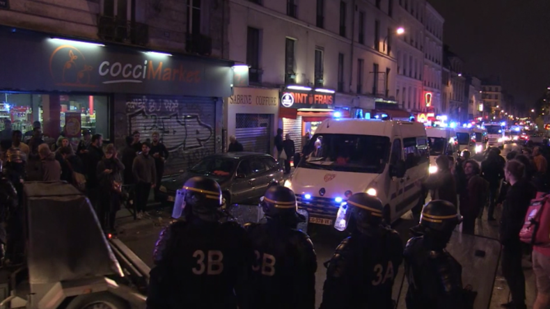 Paris: Dutzende Festnahmen bei Protest nach Sieg von Macron