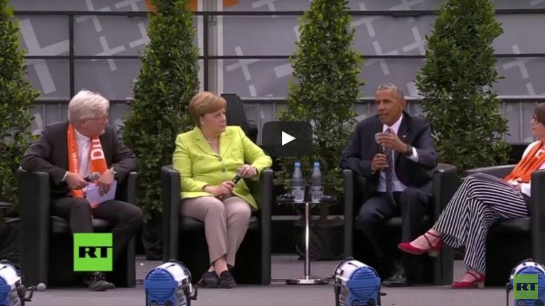 Live aus Berlin: RT-Deutsch Reporter Kani Tuyala beim "Obama-Kirchentag"