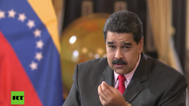 Venezuelas Präsident Maduro im RT-Interview: "Mr. Trump stoppen Sie die Angriffe gegen unser Land!"