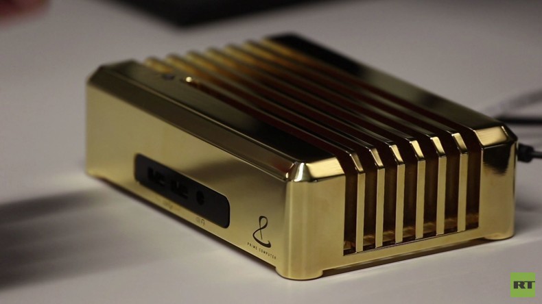 Schweiz: Luxus-Computer aus sieben Kilogramm Gold für eine Million US-Dollar