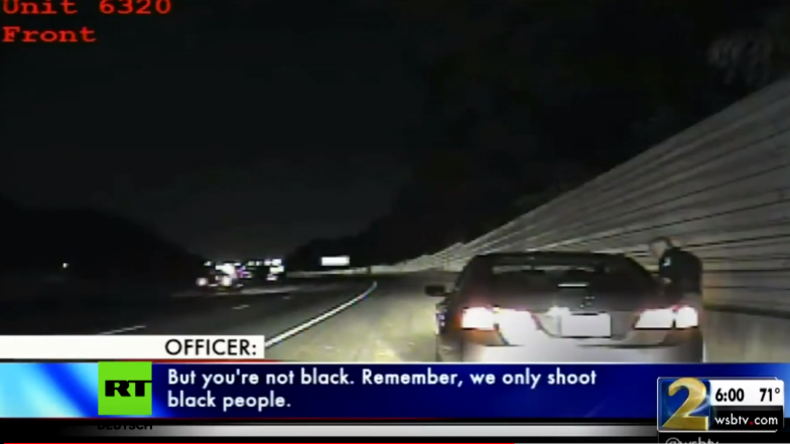 "Wir erschießen nur Schwarze" - US-Polizist "beruhigt" eine Autofahrerin