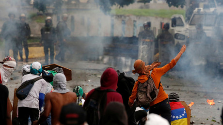 Live aus Caracas: Regierungsgegner demonstrieren gegen Wahl zur Verfassungsgebenden Versammlung