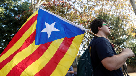 Live: Demonstration für die Unabhängigkeit in Barcelona