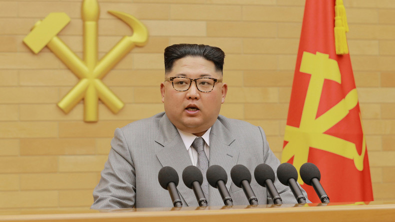 Nordkoreas Staatschef Kim Jong-un: "Der Atomwaffen-Knopf ist immer auf meinem Schreibtisch"